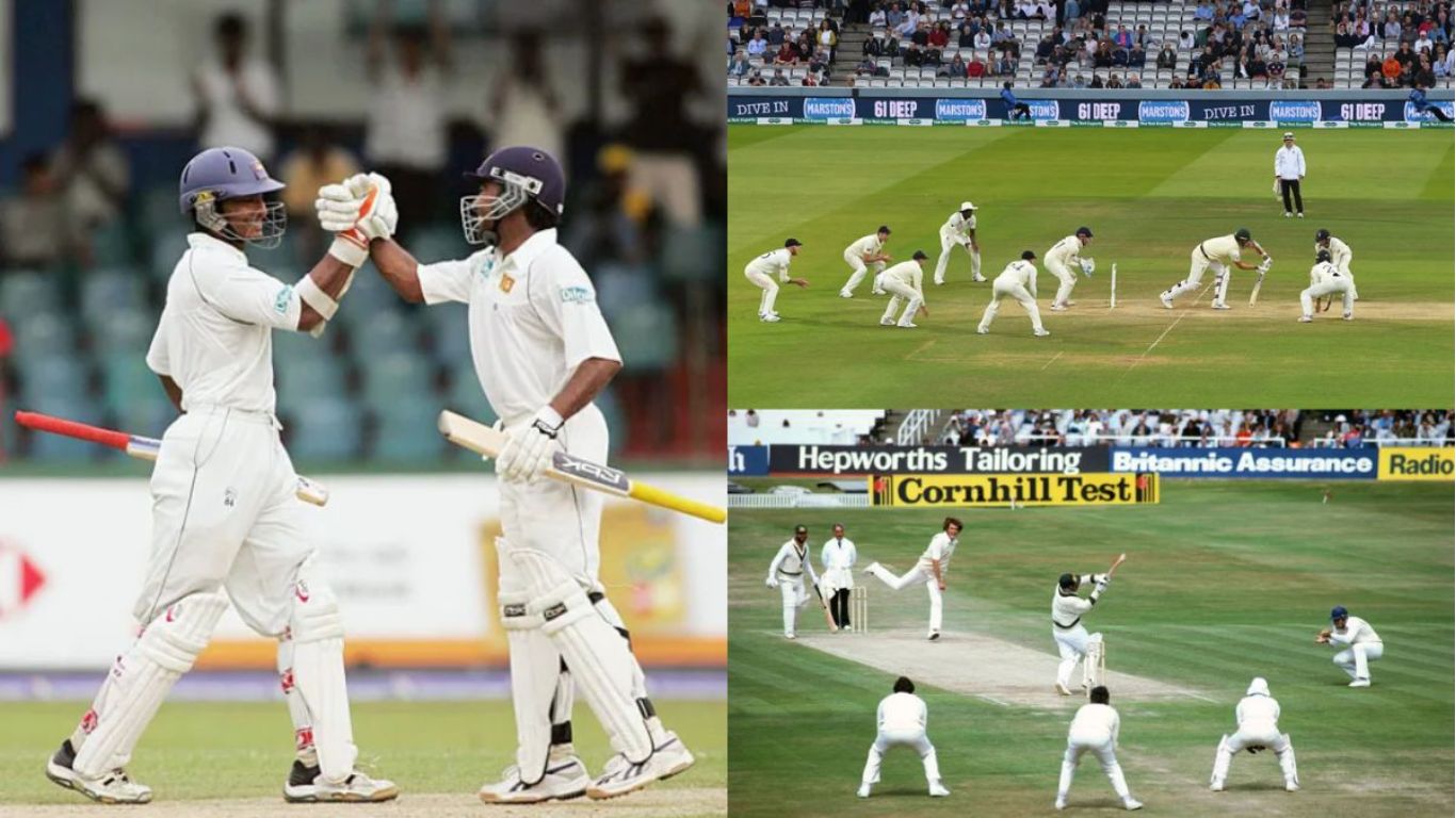 Sanath Jayasuriya and roshan Mahanama scored 574 partnership in test cricket against india