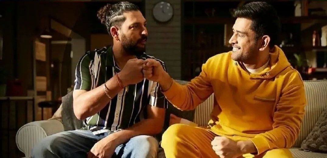 Yuvraj Singh And MS Dhoni