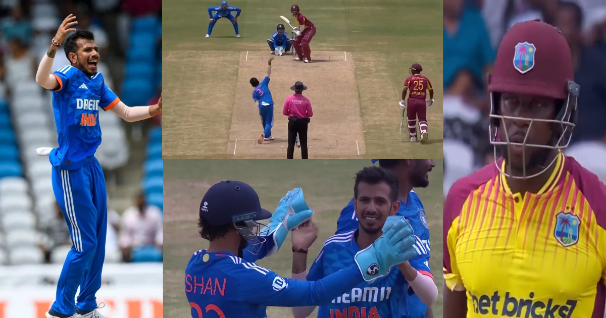 VIDEO: 3 मैचों तक किया इंतजार, मौका मिलते ही किया वार,Yuzvendra Chahal ने 3 गेंदों में झटके 2 विकेट