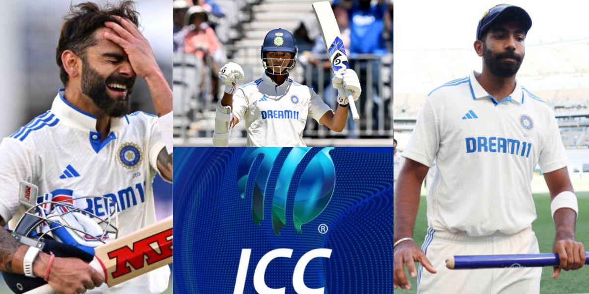 After Australia Indian players captured the ICC Test rankings Jasprit Bumrah reached the top Virat a...