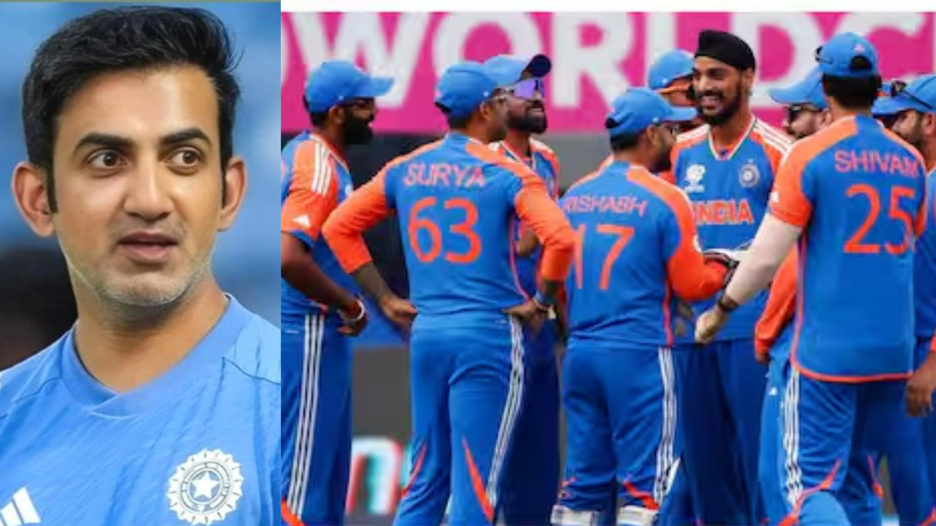 Gautam Gambhir and Hardik Pandya