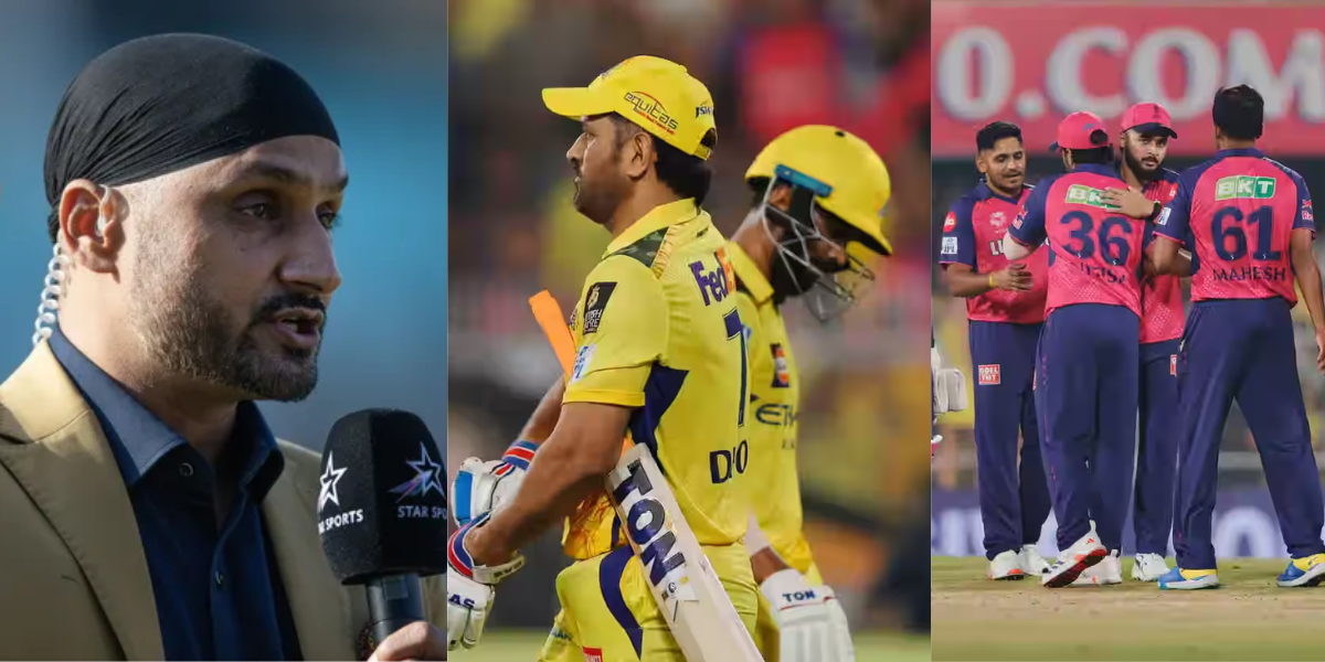 Harbhajan Singh got angry at ms Dhoni after CSK lost against Rajasthan royals said If your knee is n...