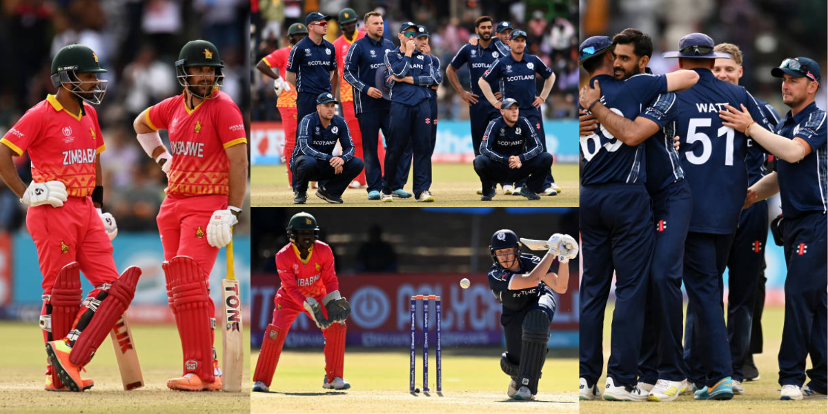 ZIM vs SCO Scotland beat Zimbabwe in World Cup Qualifiers 2023