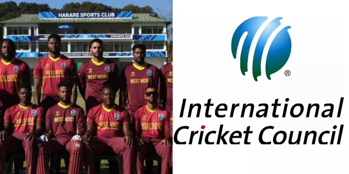 ICC penalised west indies for maintaining slow over rate against zimbabwe in world cup 2023 qualifie...