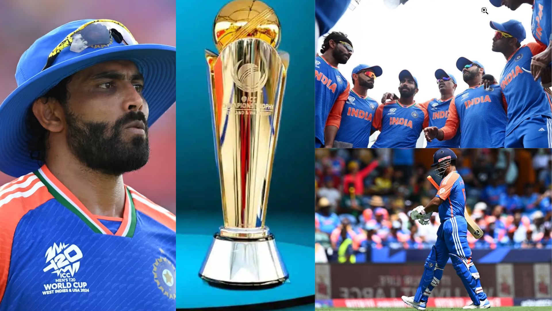 जडेजा-सुंदर की छुट्टी तो पंत भी बाहर, चैंपियंस ट्रॉफी 2025 के लिए Team India की प्लेइंग-11 आई सामने