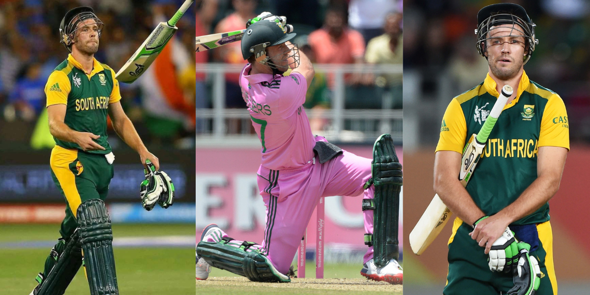 6,6,6,6,6,4,4,4 AB de Villiers wreaked havoc played a historic inning of 278 runs hit 23 fours and 6...