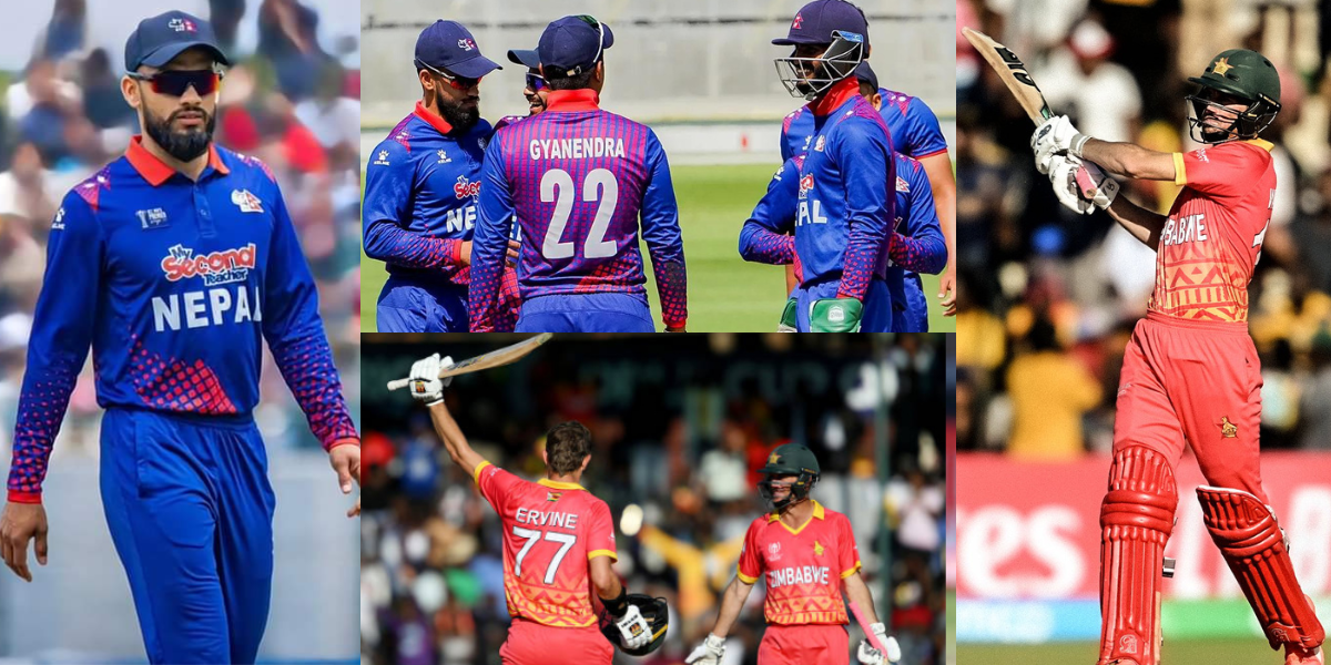 Zimbabwe beat Nepal by 8 wickets in World Cup Qualifiers 2023