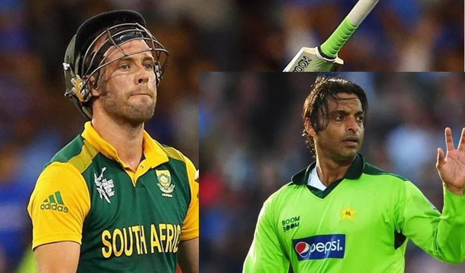 Shoaib Akhtar और AB ने किए अपने पुराने दिन याद, वायरल हुई मजेदार बातचीत