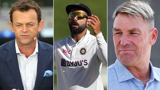adam gilchrist-virat kohli-shane warne