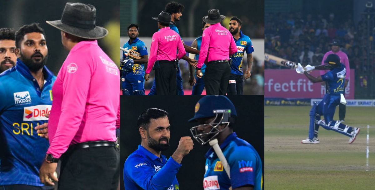 afghanistan defeated sri lanka by 3 runs because of no ball drama in the 3rd t20 match