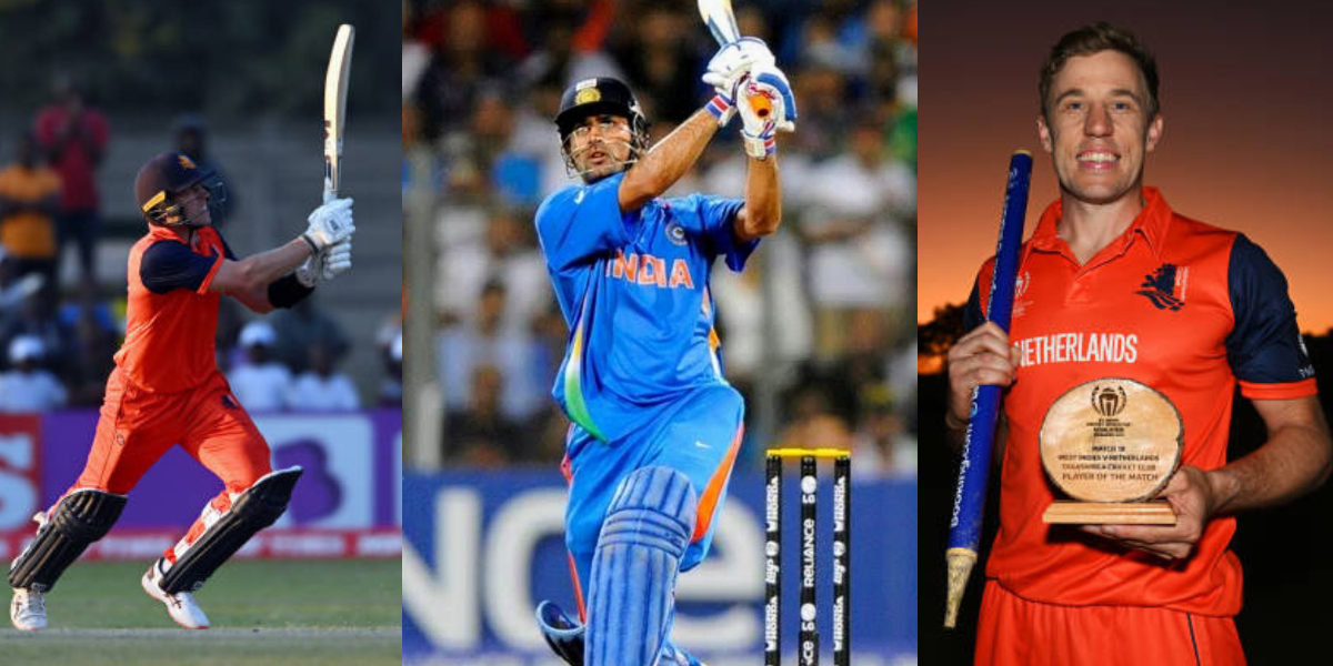 after beat west indies Netherlands player logan van beek disclose about ms dhoni