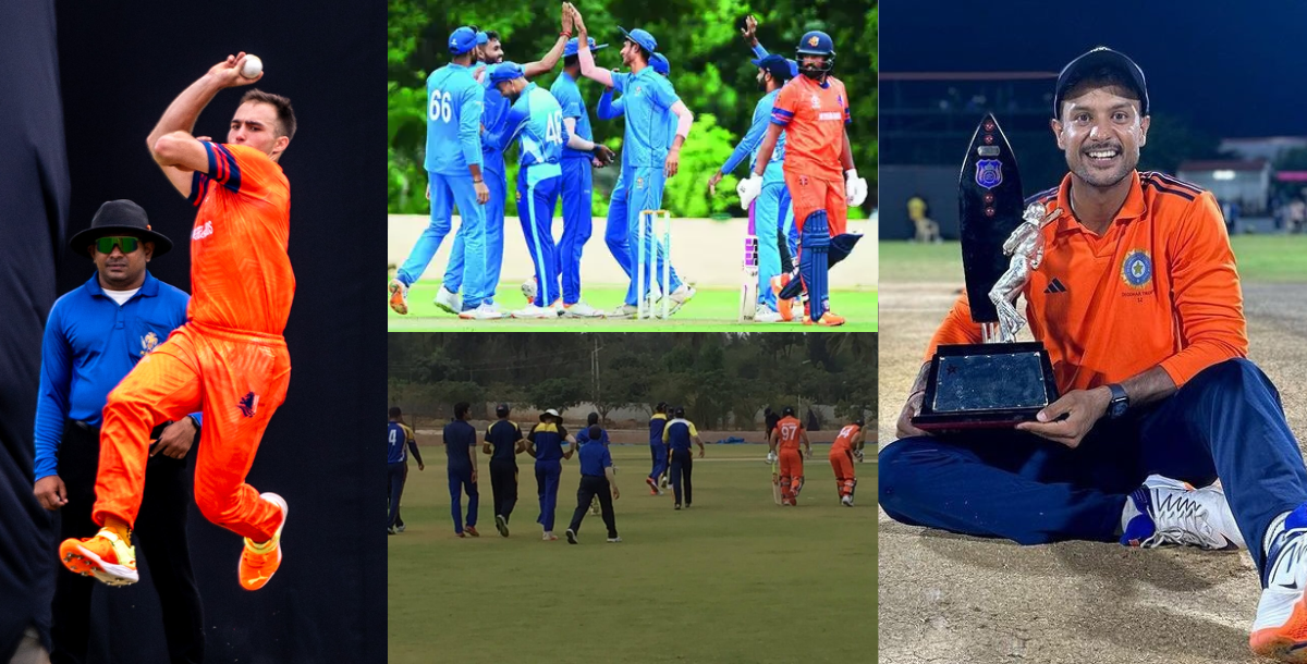 ahead world cup 2023 karnataka beat netherlands by 142 runs in practice match