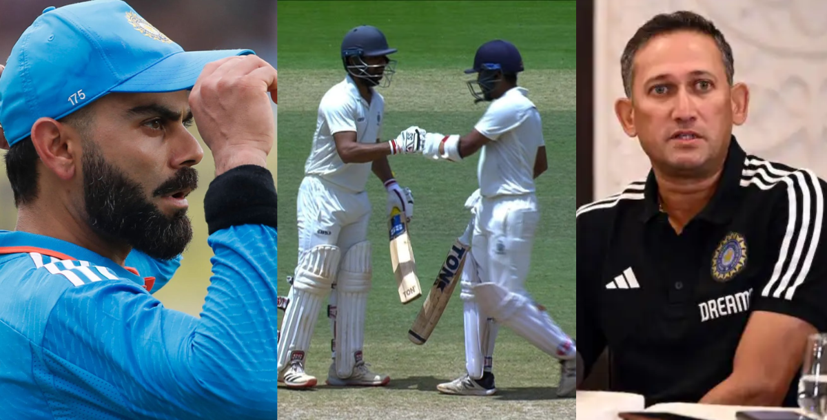 ajit agarkar finds replacement for virat kohli