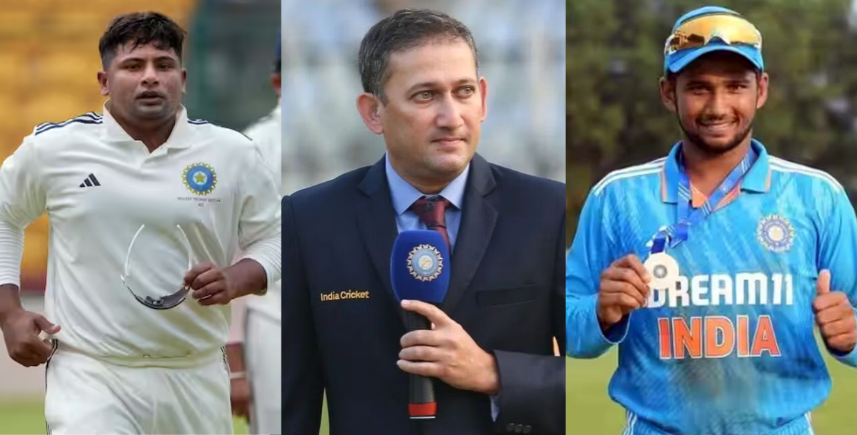 ajit agarkar gives entry to sarfaraz khans brother musheer khan in u-19 world cup 2024