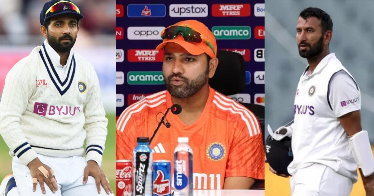 तो क्या हमेशा के लिए खत्म हो गया पुजारा-रहाणे का करियर? Rohit Sharma ने दिया हैरान कर देने वाला जवाब