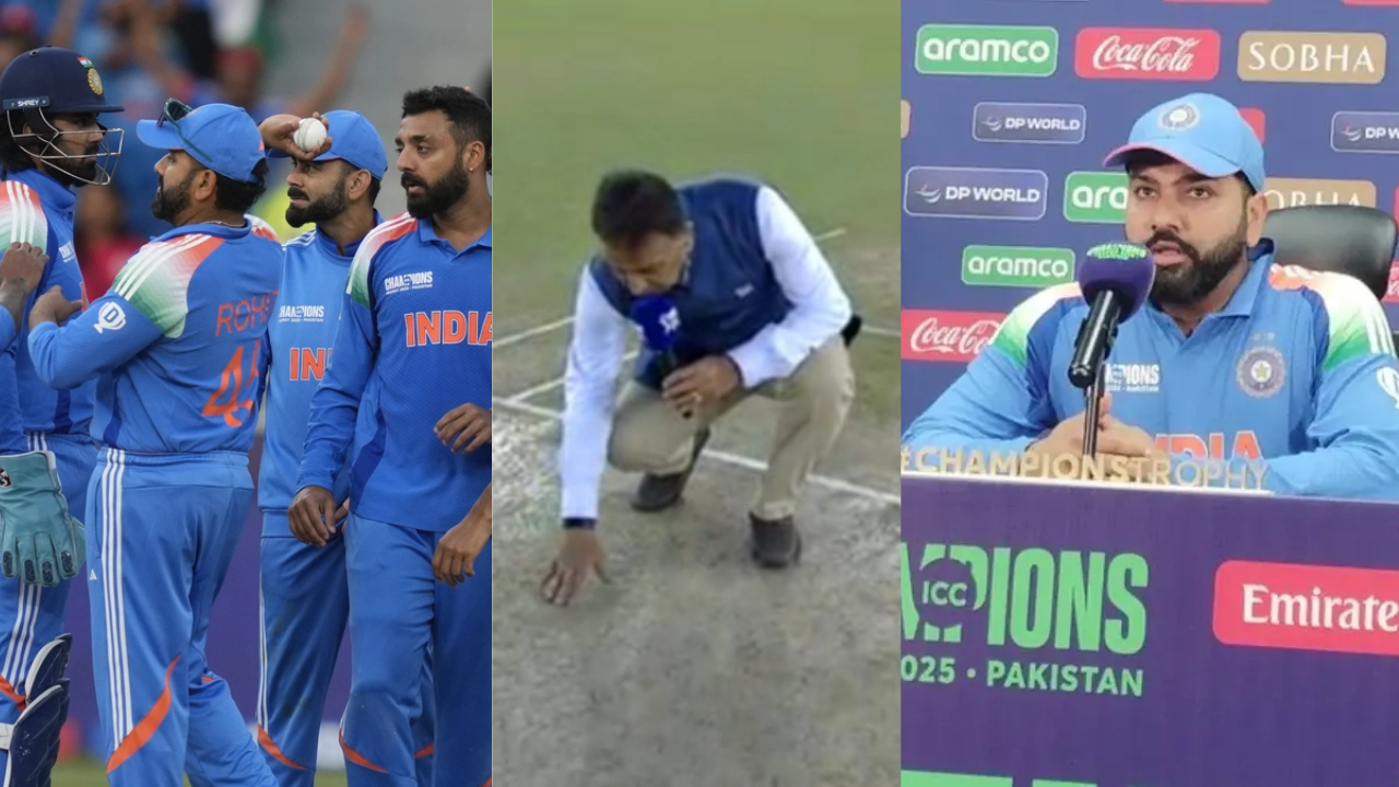 Rohit Sharma Dubai Pitch