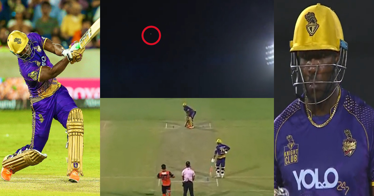 Andre Russell ने उतारी हारिस रउफ की हेकड़ी, 150 KMPH की गेंद पर जड़ा दनदनाता 108 मीटर का छक्का