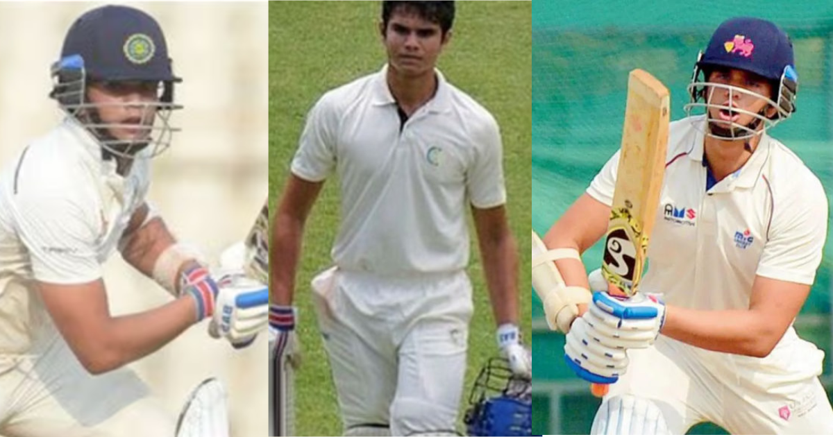 6,6,4,4,4,6,6... Arjun Tendulkar ने बल्ले से उड़ाया गर्दा, रणजी को बनाया T20, सिर्फ इतनी गेंदों में ठ...