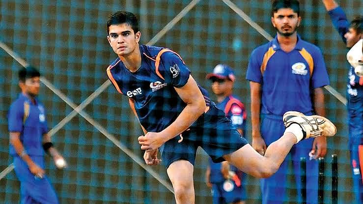 Sachin Tendulkar and Arjun Tendulkar