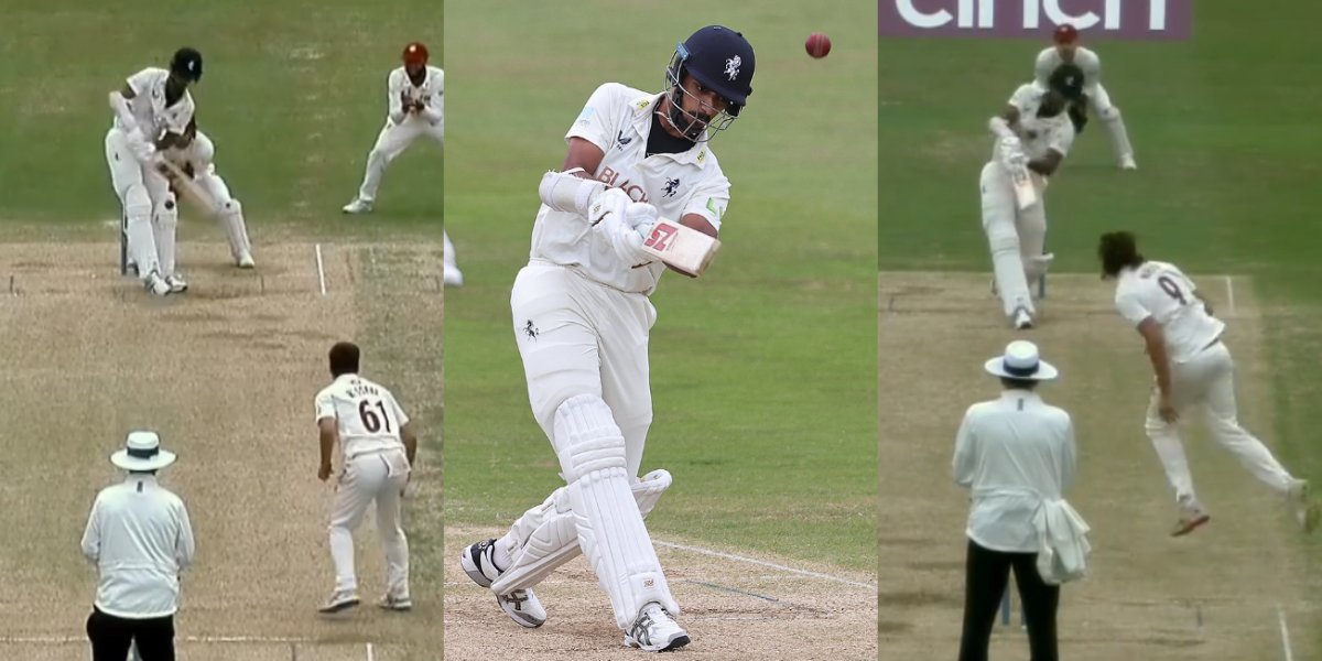 arshdeep singh batted brilliantly in the county championship video goes to viral