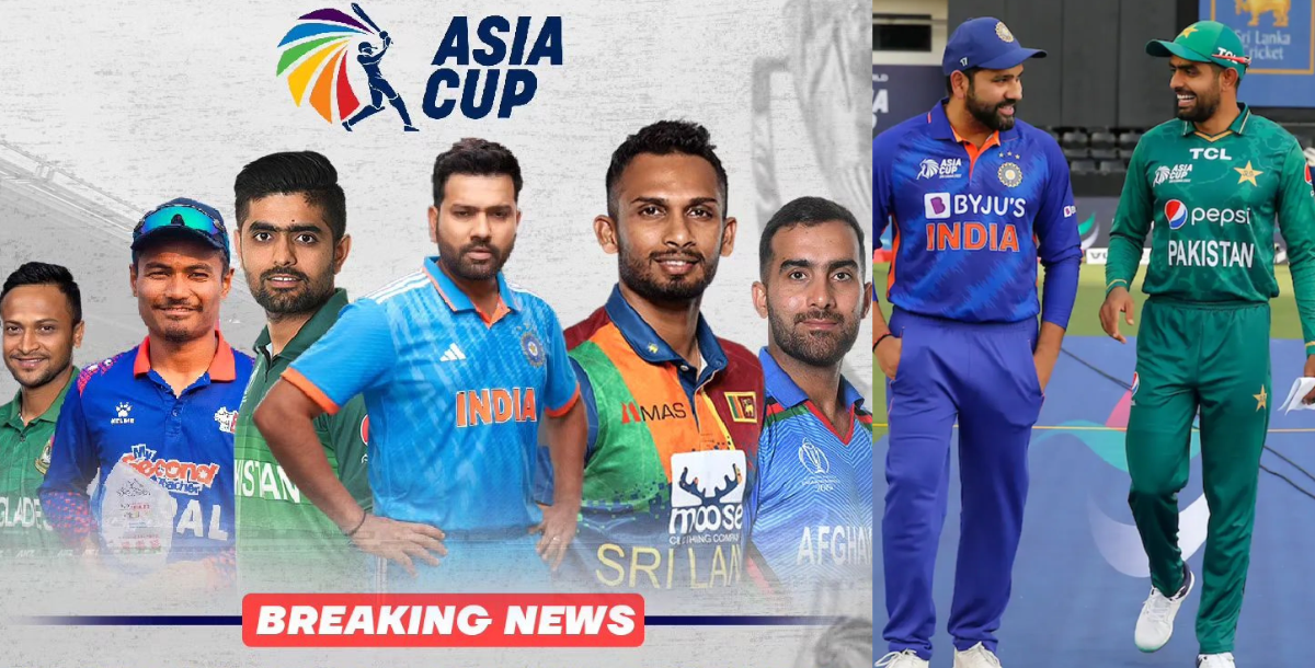 asia cup 2023 schedule announced