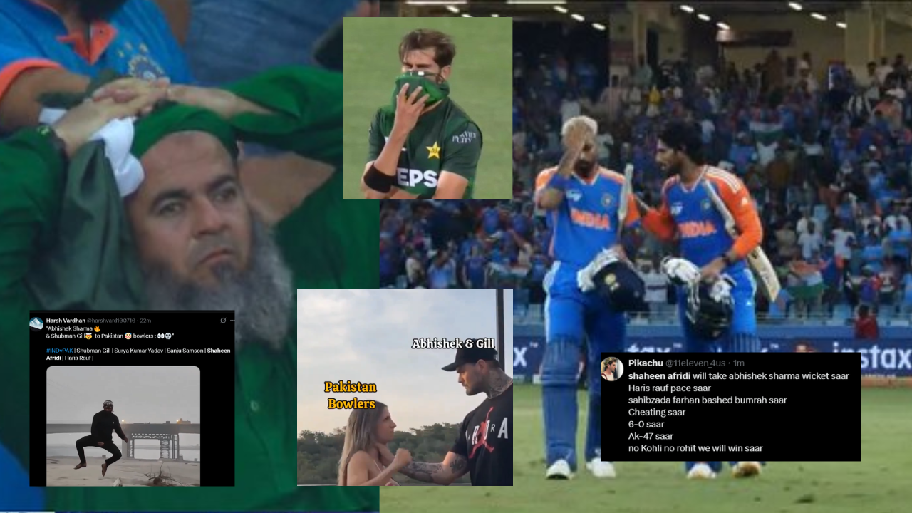 Asia Cup 2025 Ind Vs Pak Team India Win By Pakistan Team Troll On Social Media