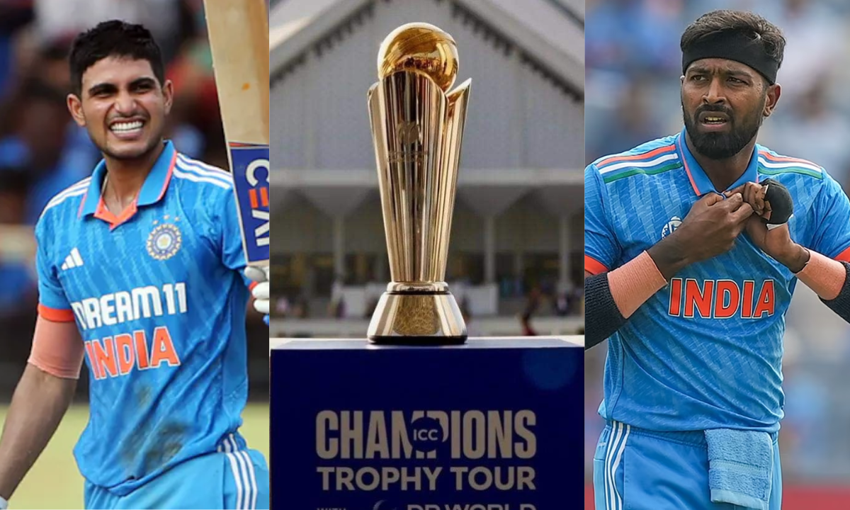 Shubman Gill - Hardik Pandya - Champions Trophy