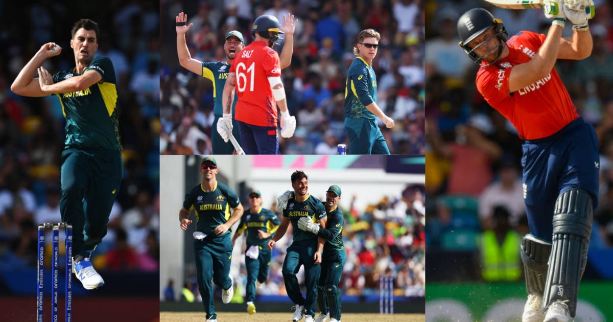 AUS vs ENG: बटलर-सॉल्ट के तूफान पर जैम्पा ने फेरा पानी, 201 रनों के बोझ तले दब इंग्लैंड, 36 रन से ऑस...