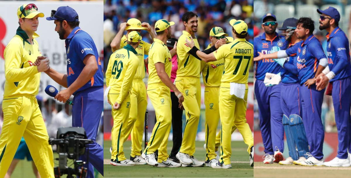 australia has announced 18 member squad for the 3 odi series against team india