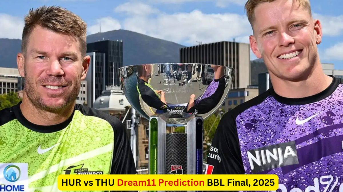 HUR vs THU BBL Final, 2024-25