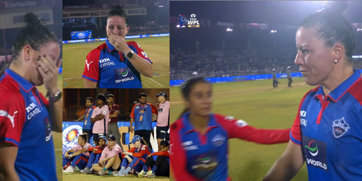 Marizanne Kapp cried profusely after losing in the final then Jemima silenced her VIDEO went viral