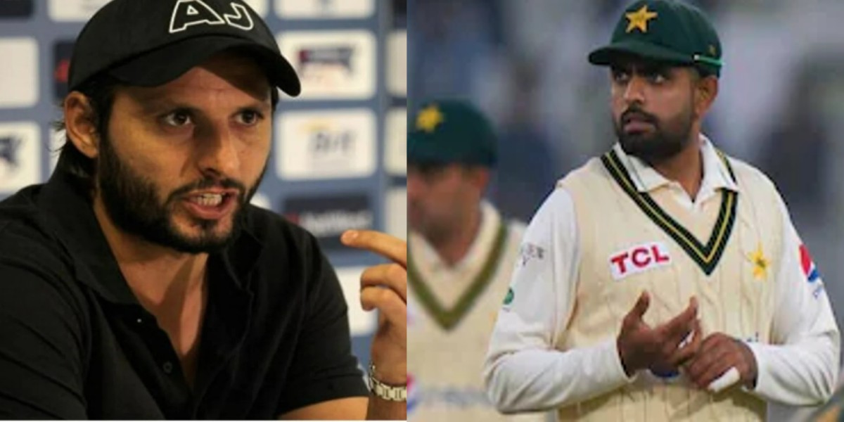 Shahid Afridi and Babar Azam