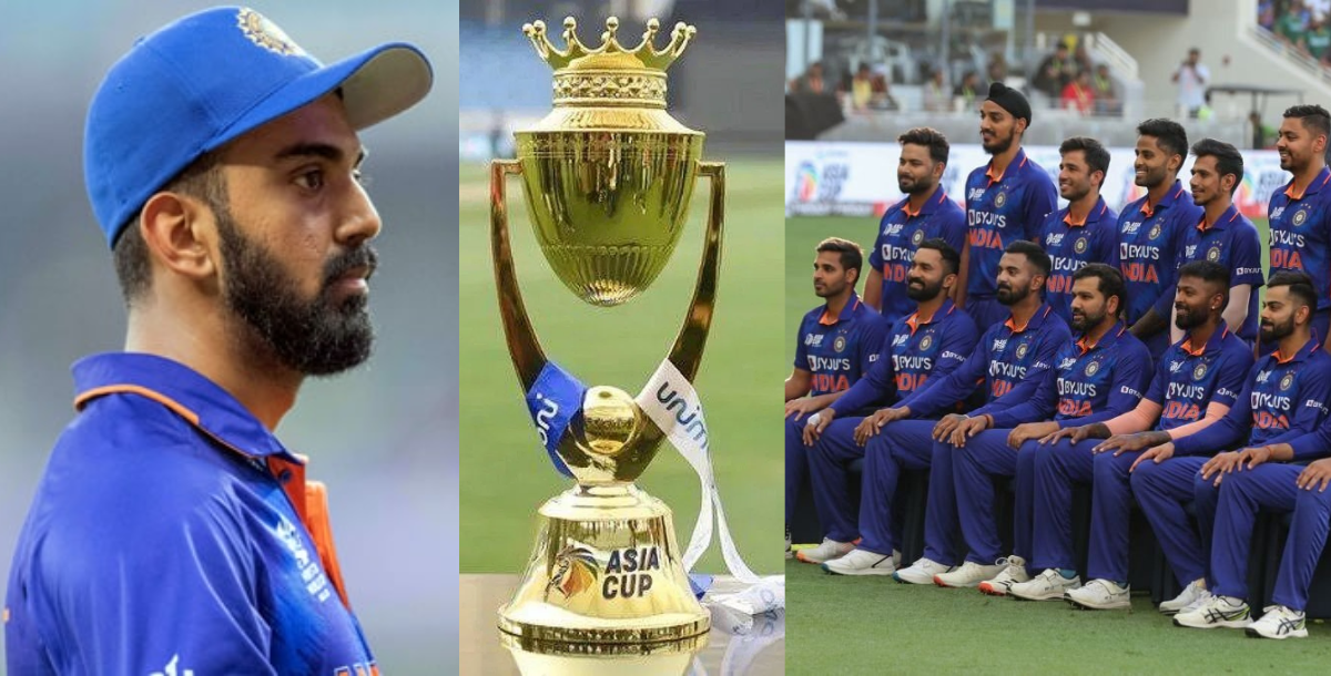 bcci annoused team india squad for asia cup 2023 but kl rahul ruled out
