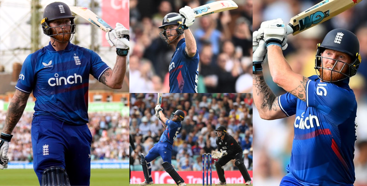 ben stokes smashed 182 runs in 124 balls against new zealand in 3rd odi