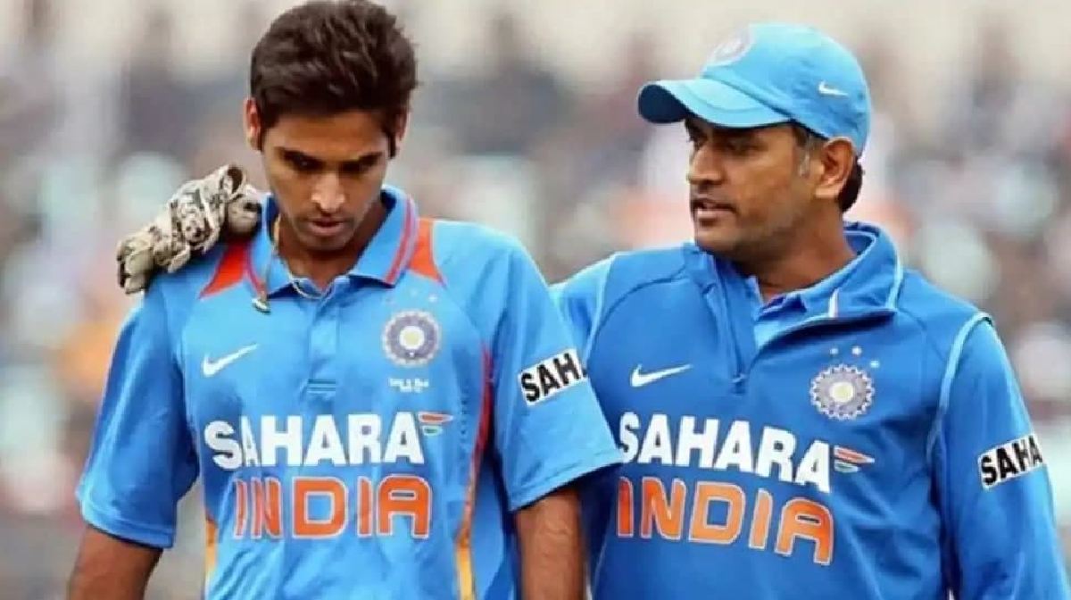 bhuvneshwar kumar-Dhoni