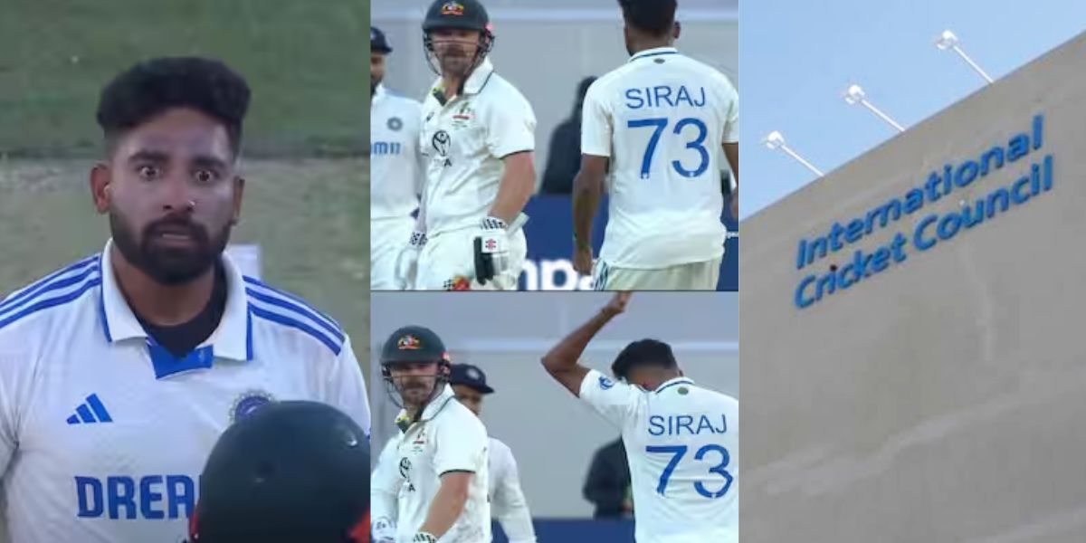 ICC , Mohammed Siraj , Travis Head