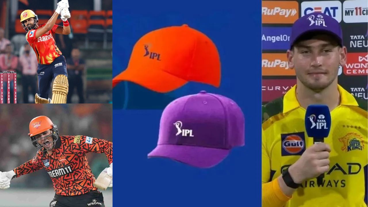 PBKS Orange & Purple