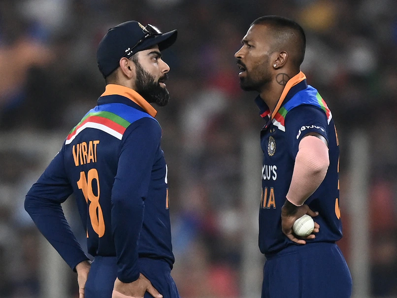 Hardik Pandya-virat kohli Team India