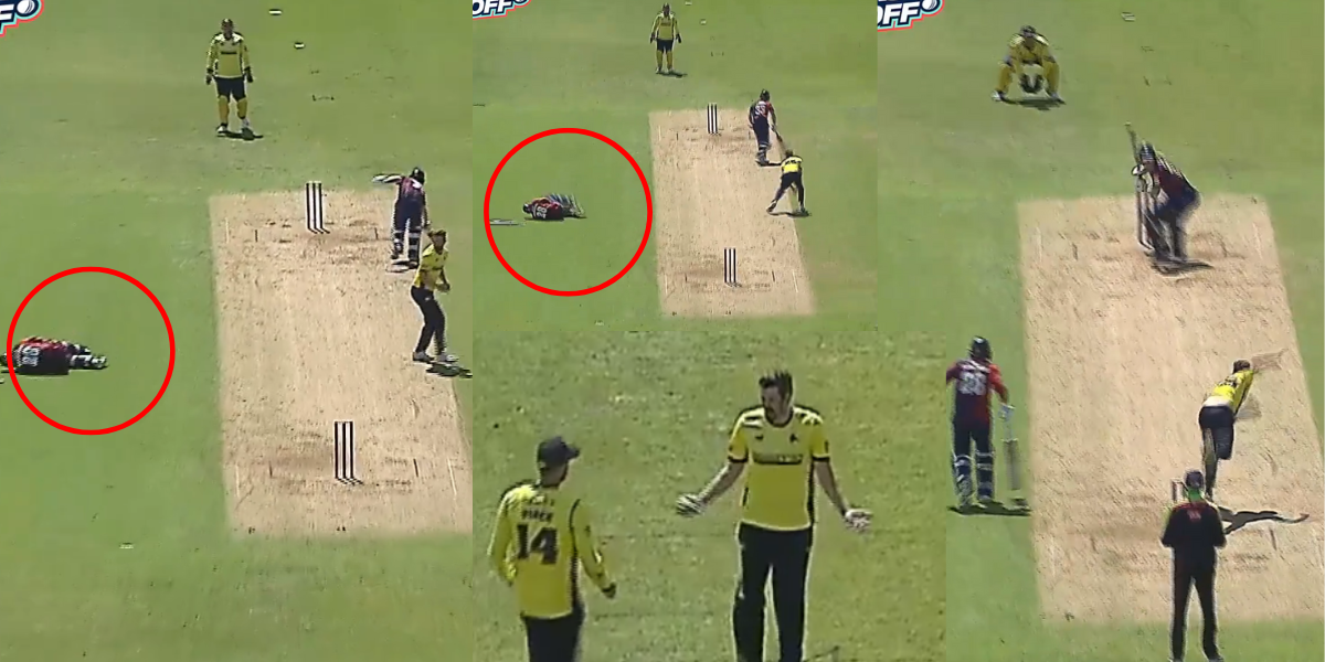 chris wood not run out matthew parkinson after he injured in t20 blast 2024 match video viral
