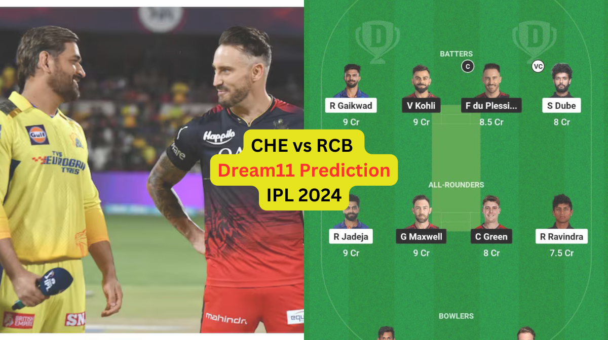 CHE vs RCB Dream11 Prediction in Hindi, Fantasy Cricket Tips, प्लेइंग इलेवन, पिच रिपोर्ट, Dream11 Te...