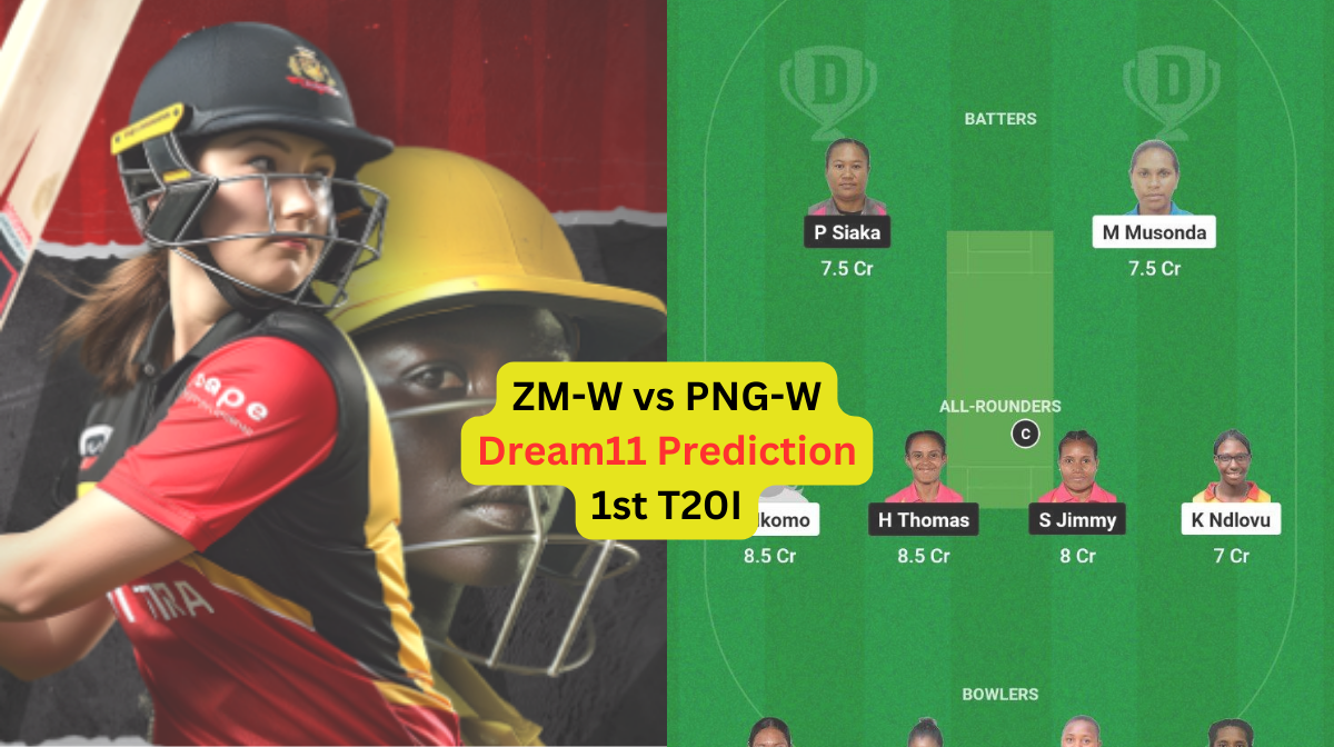 ZM-W vs PNG-W Dream11 Prediction in Hindi, Fantasy Cricket Tips, प्लेइंग इलेवन, पिच रिपोर्ट, Dream11...