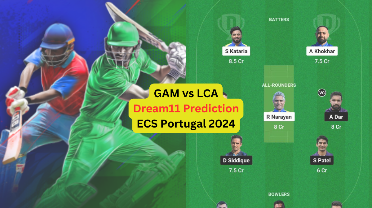 GAM vs LCA Dream11 Prediction in Hindi, Fantasy Cricket Tips, प्लेइंग इलेवन, पिच रिपोर्ट, Dream11 Te...