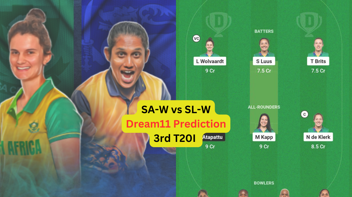 SA-W vs SL-W Dream11 Prediction in Hindi, Fantasy Cricket Tips, प्लेइंग इलेवन, पिच रिपोर्ट, Dream11...