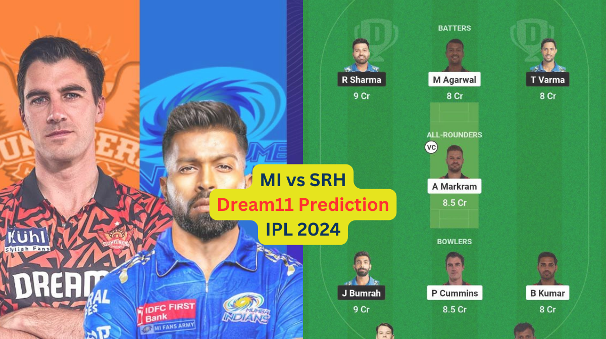 MI vs SRH Dream11 Prediction in Hindi