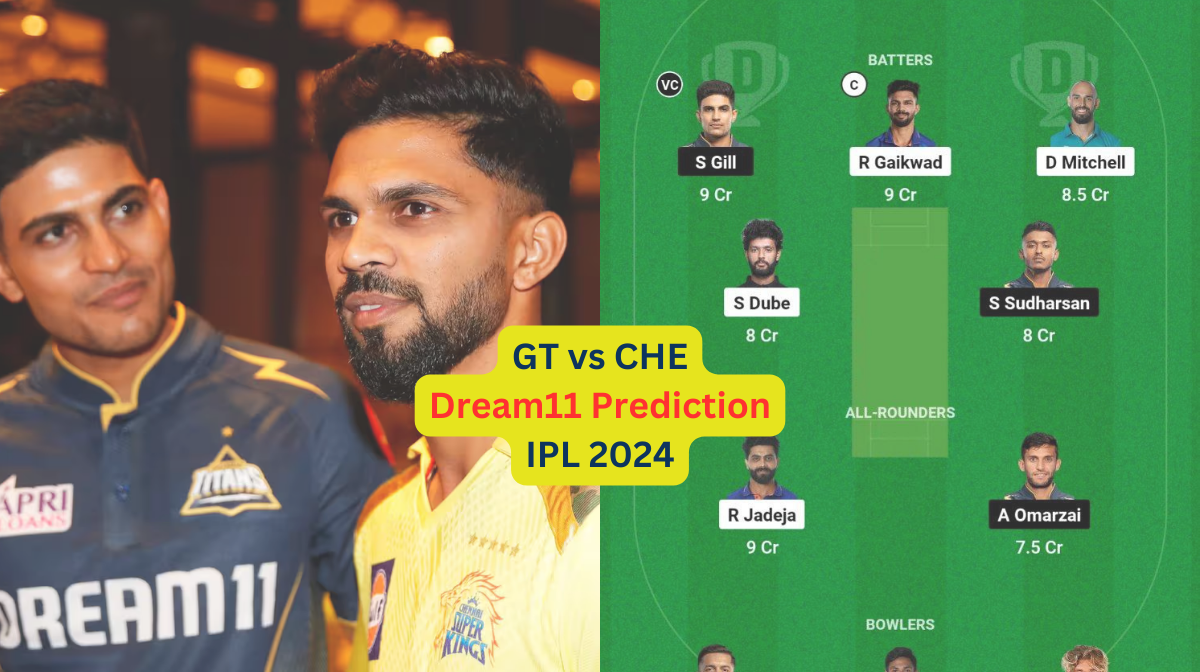 GT vs CHE Dream11 Team