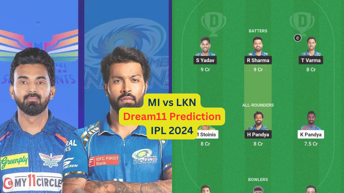 MI vs LKN Dream11 Team