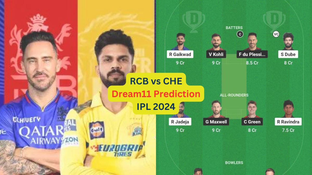RCB vs CHE Dream11 Prediction in Hindi