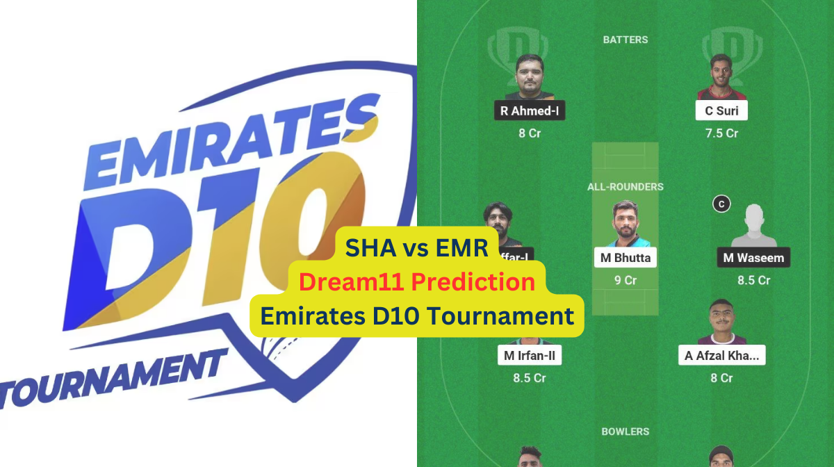 SHA vs EMR Dream11 Prediction in Hindi