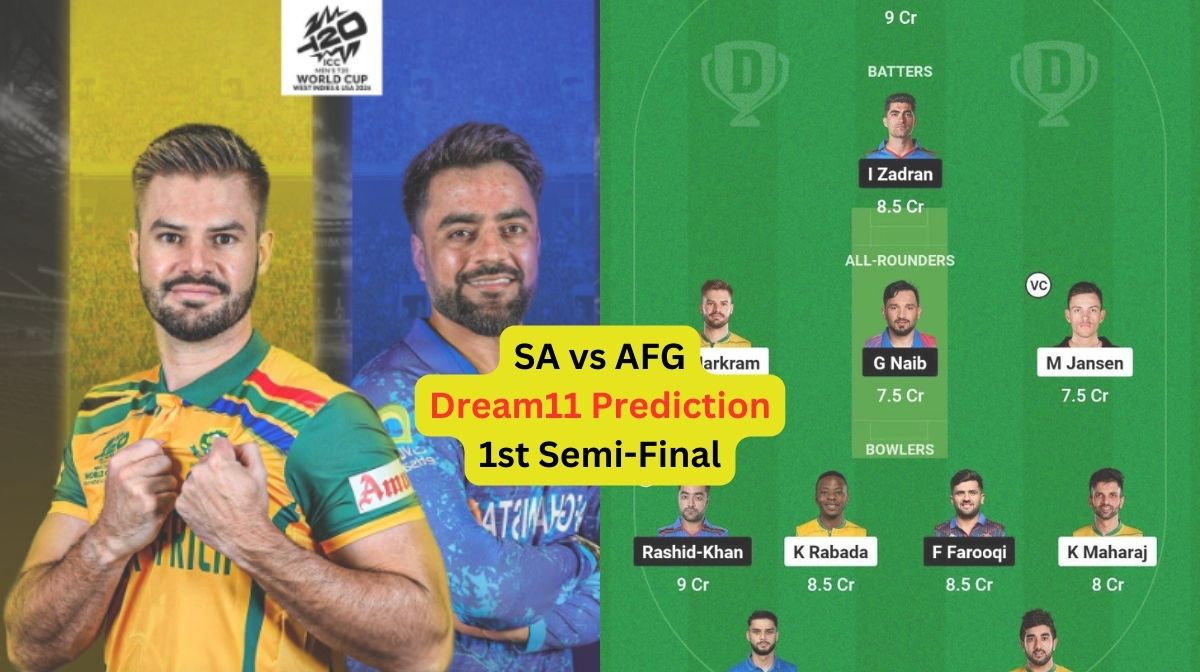 SA vs AFG 1st Semi-Final