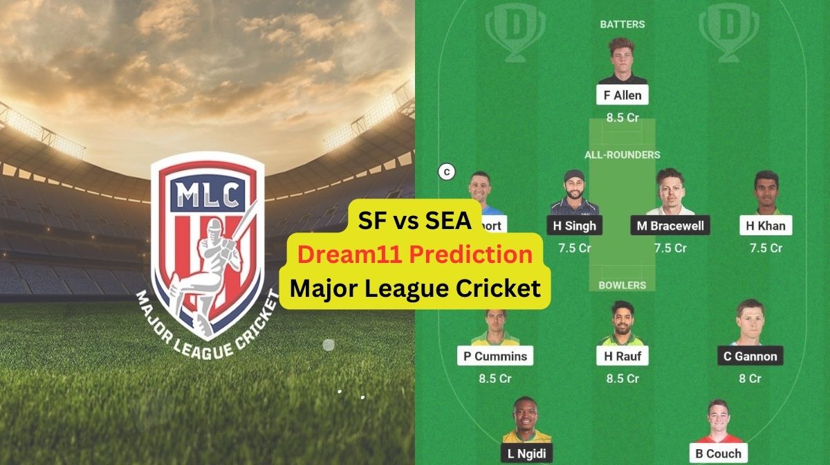 SF vs SEA Dream11 Prediction in Hindi, प्लेइंग इलेवन, पिच रिपोर्ट, Dream11 Team, इंजरी अपडेट – Major...